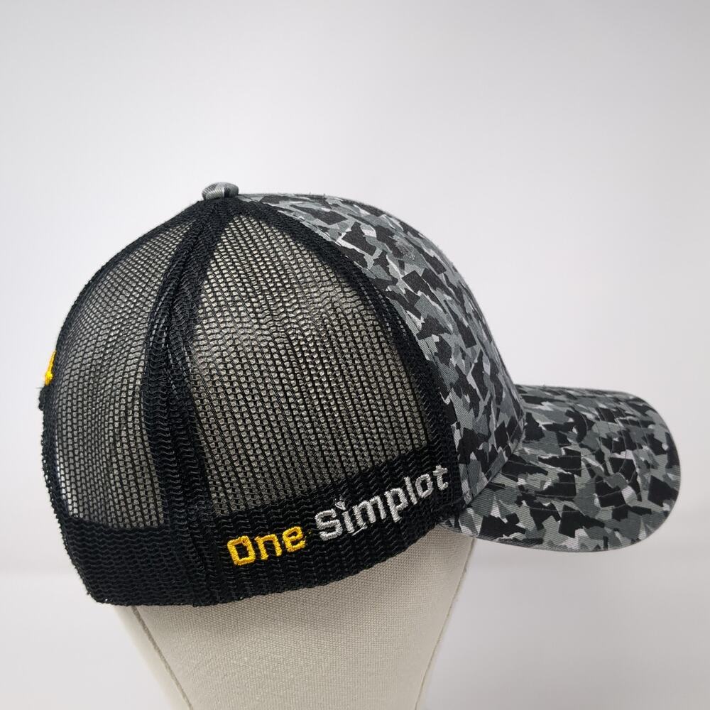 Simplot Aviation Snapback Trucker Hat Multi One S… - image 5